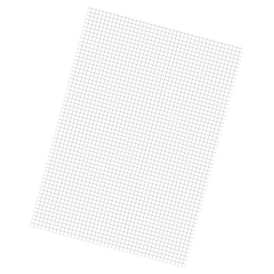 Carta disegno quadrettata 70x100 mm.10 gr.80
