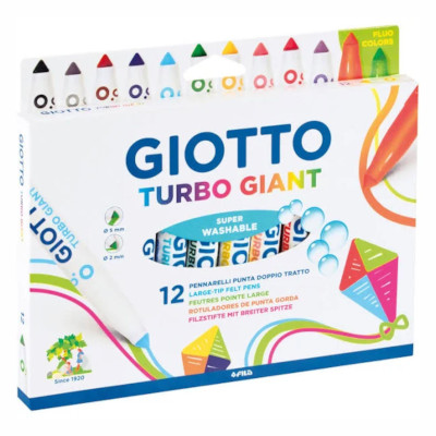 Pennarelli Giotto turbo giant superlavabile pz.10+ 2