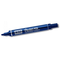 Marker Pentel Pen n50 punta tonda blu