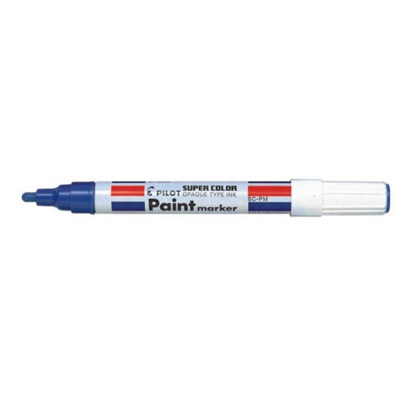 Marker Pilot paint marker sc-pm punta tonda blu