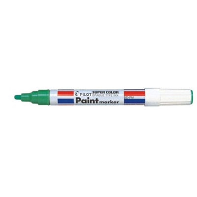 Marker Pilot paint marker sc-pm punta tonda verde Foto