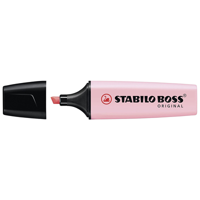 Evidenziatore Stabilo Boss pink blush 129 Foto