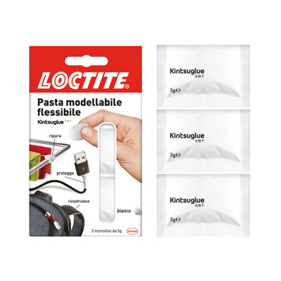 Pasta Loctite kintsuglue gr.5 pz.3 bianco