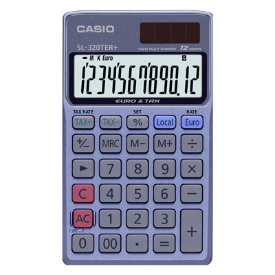 Calcolatrice tascabile Casio sl320ter