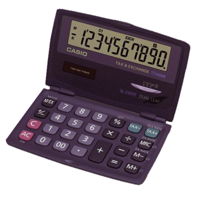 Calcolatrice tascabile Casio sl-210te