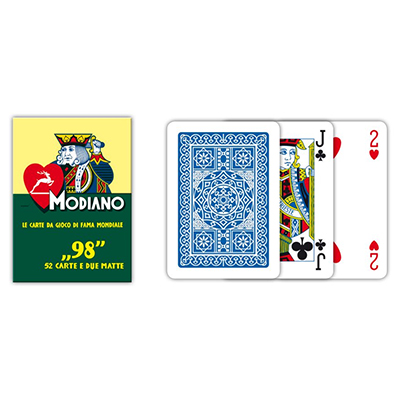 Carte poker 98 blu Modiano pz.54