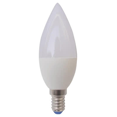 LAMPADINA A LED OLIVA 6W E14 WARMWHITE IN BLISTER